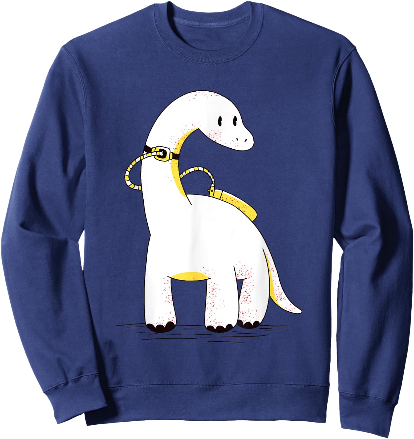 Dinosaur Trach Tube Sweatshirt - Sweatshirt | Navy