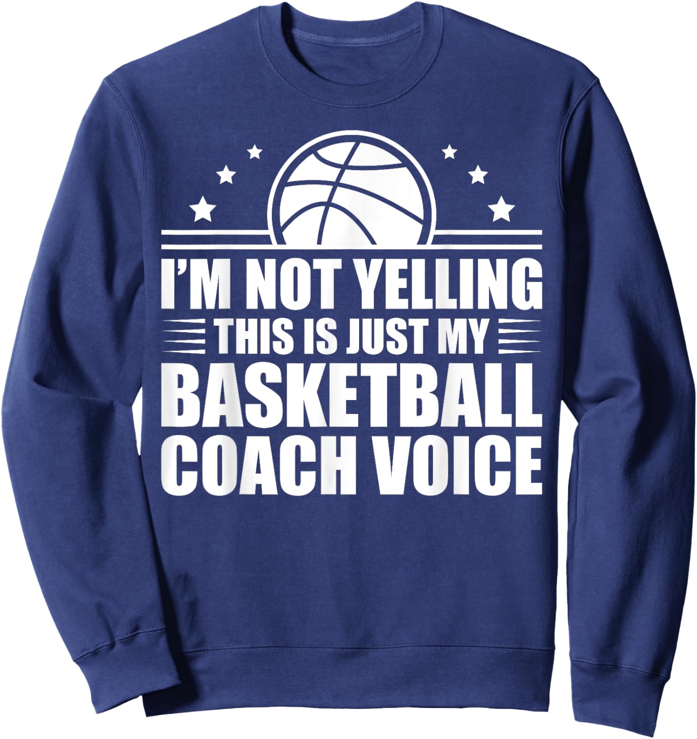 Cool Basketball Coach Women Team Basketball Coaching Sweatshirt - Sweatshirt | Navy