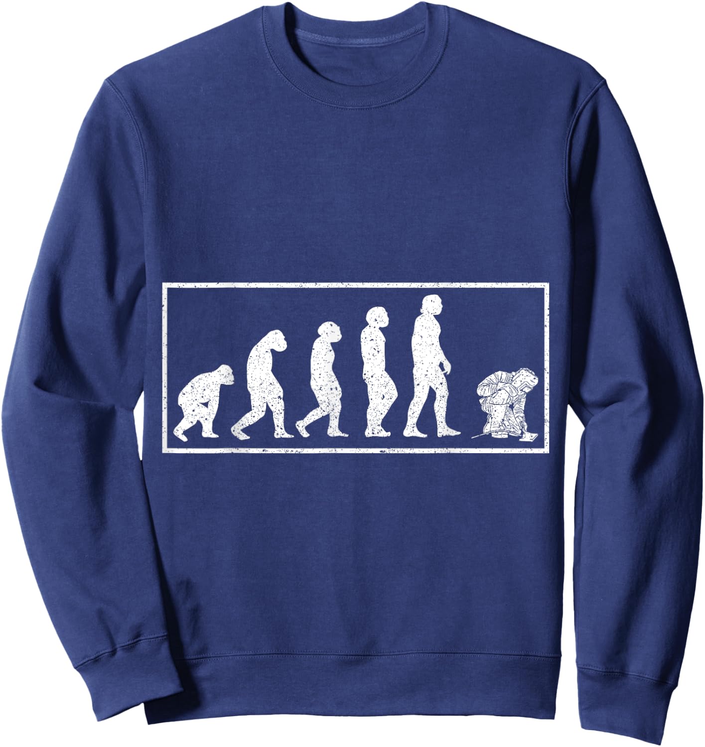 Evolution Design Welding Machine Sweatshirt - Sweatshirt | Navy