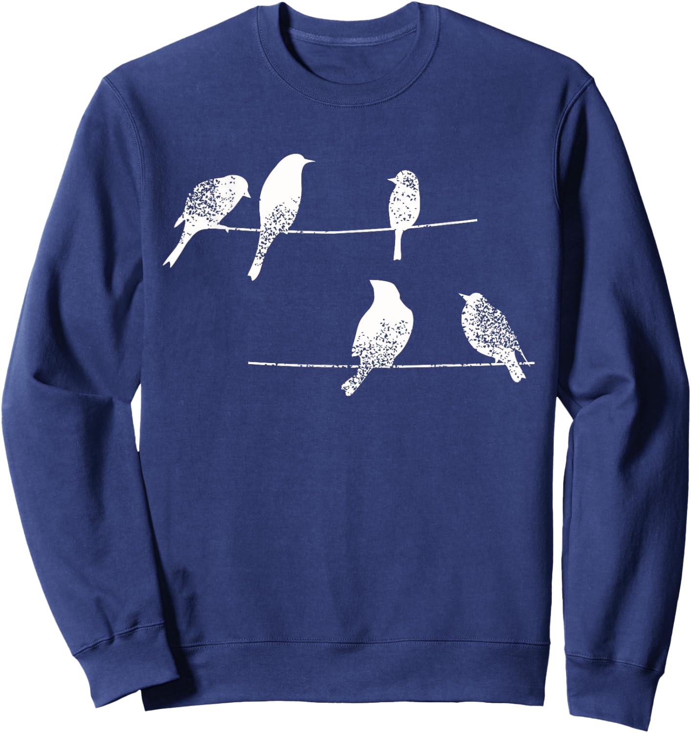 Birds On A Branch - Birding Funny Bird Watching Bird Watcher Sweatshirt - Sweatshirt | Navy