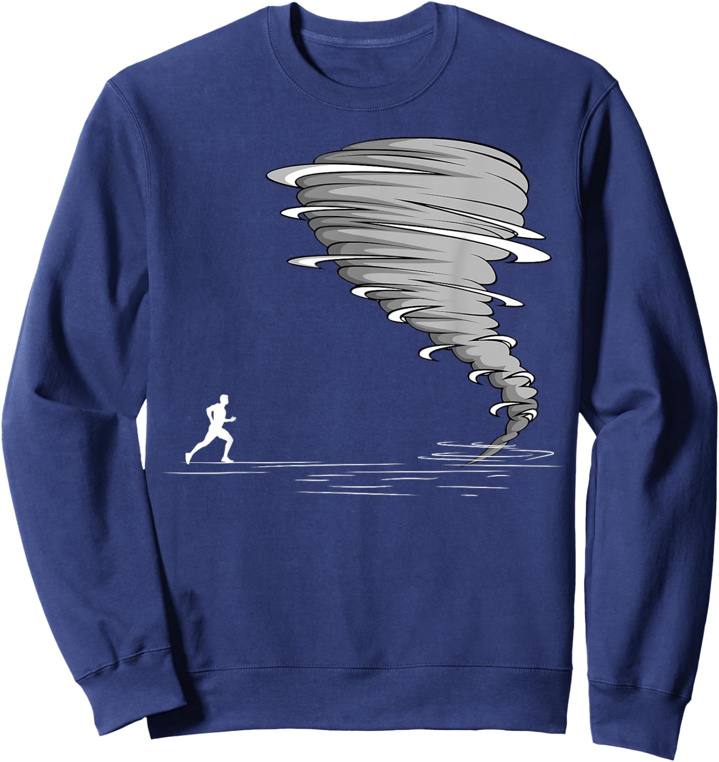 Stormchaser Tornado Meteorologist Storm Chasing Chaser Sweatshirt - Sweatshirt | Navy