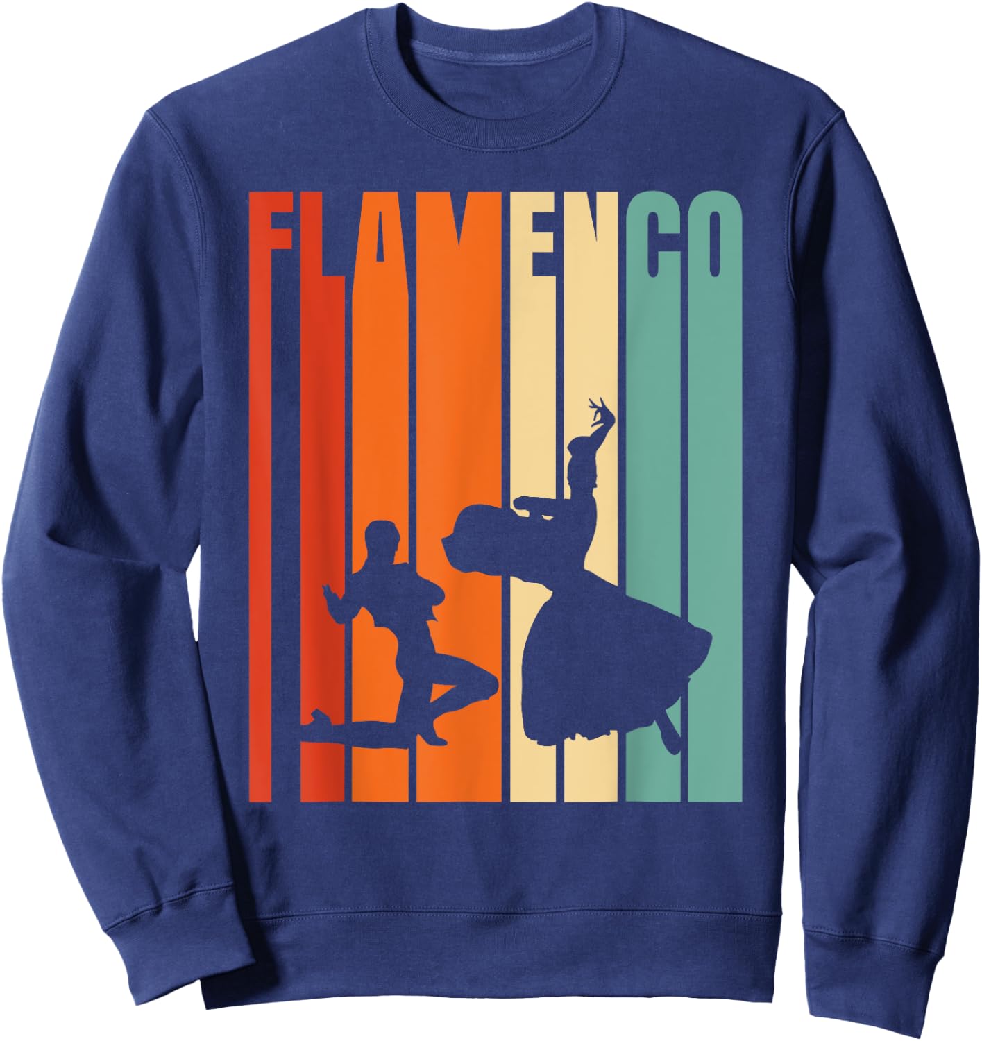 Flamenco Dancer Spanish Music Sweatshirt - Sweatshirt | Navy