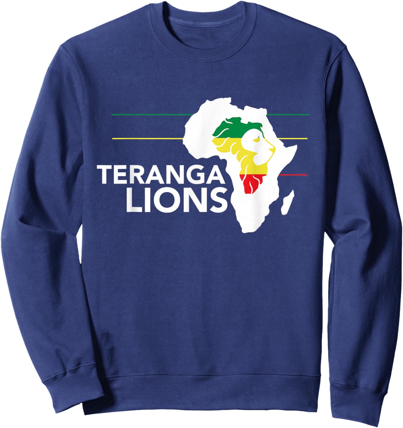 Teranga Lions Senegal Soccer Football Gift Sweatshirt - Sweatshirt | Navy