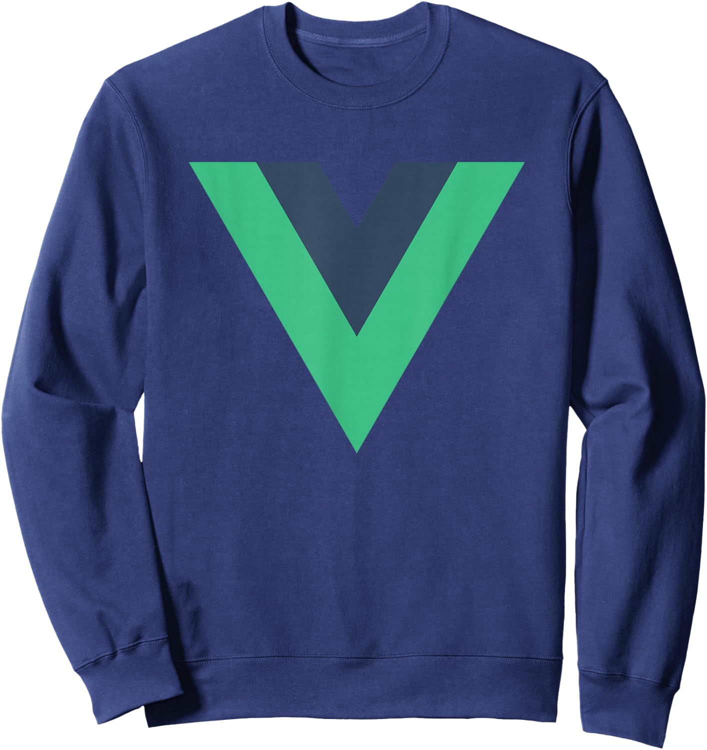 Vue.js JavaScript JS Frontend Software Engineer Programmer Sweatshirt - Sweatshirt | Navy