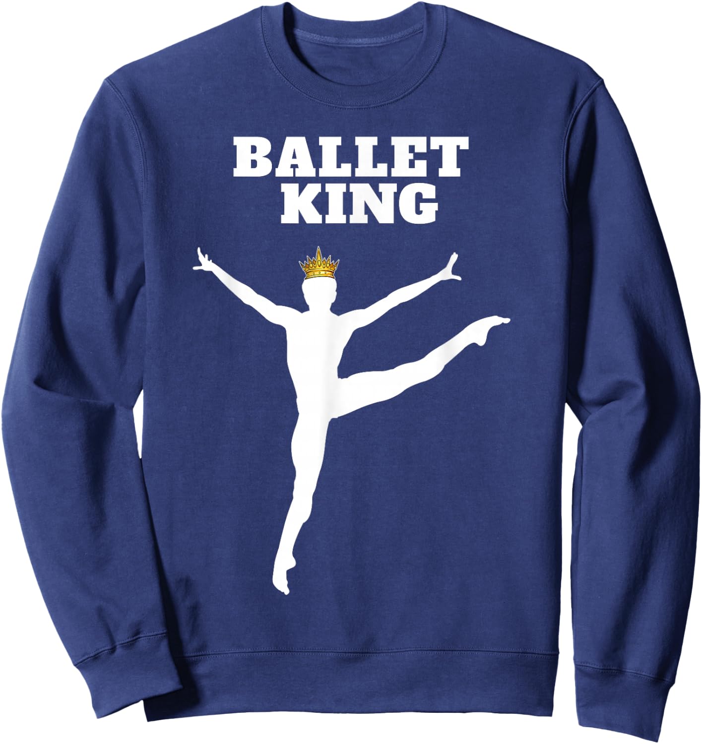 Ballet King | Ballet | Boys Ballet Sweatshirt - Sweatshirt | Navy