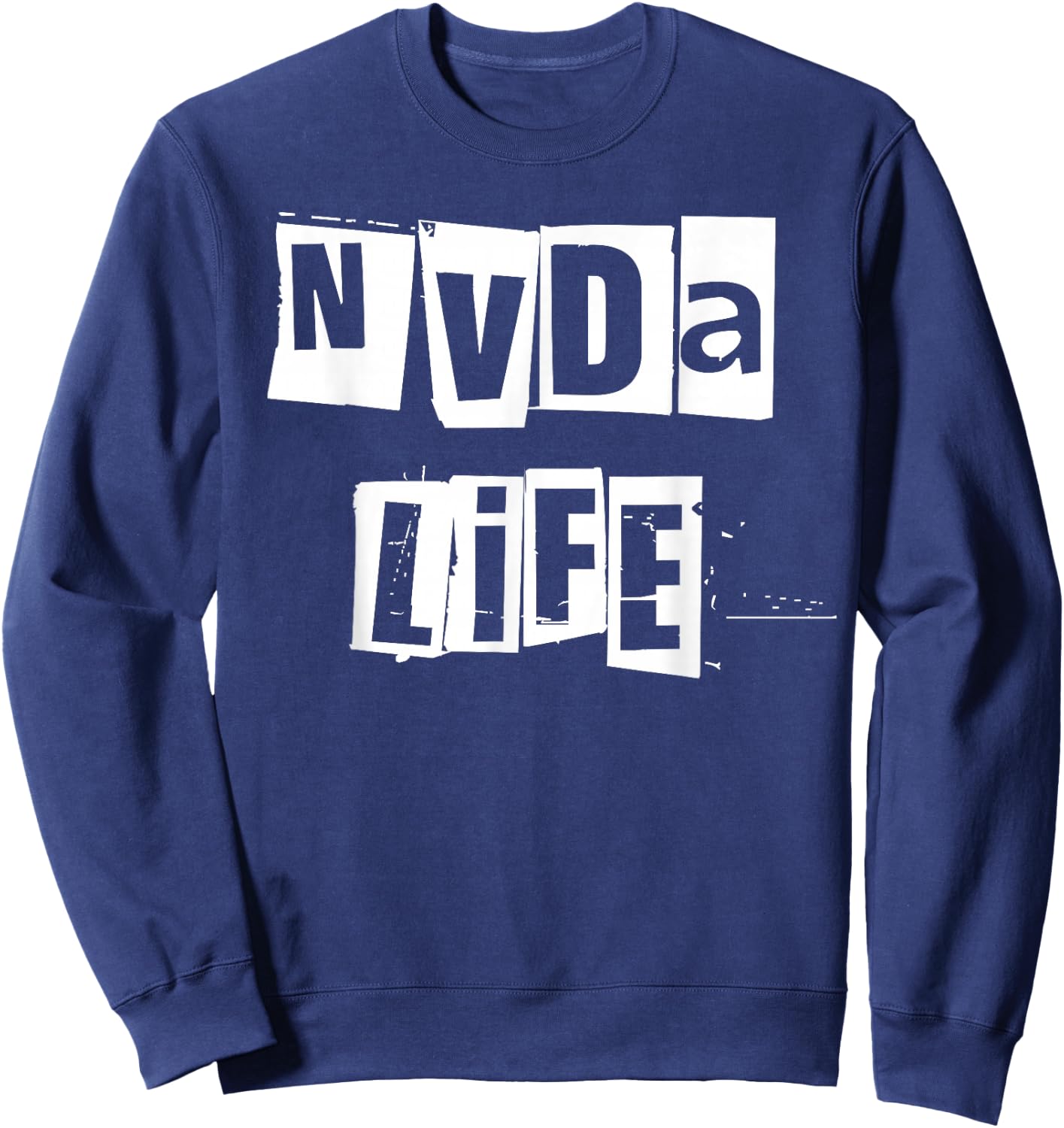 NVDA Life Sweatshirt - Sweatshirt | Navy