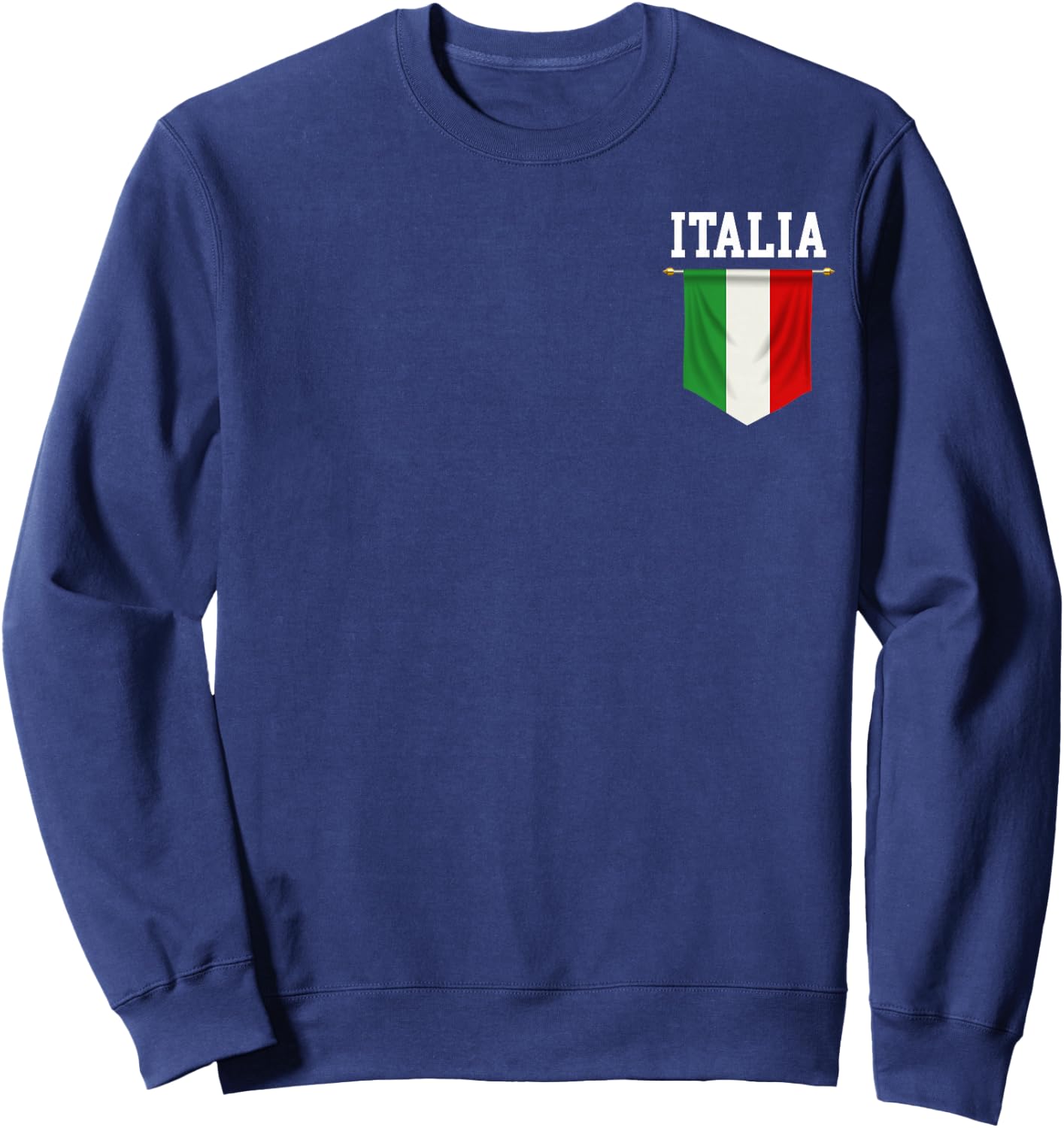 Italia Flag Italy Italian Italiano Family Men Women Kids Sweatshirt - Sweatshirt | Navy