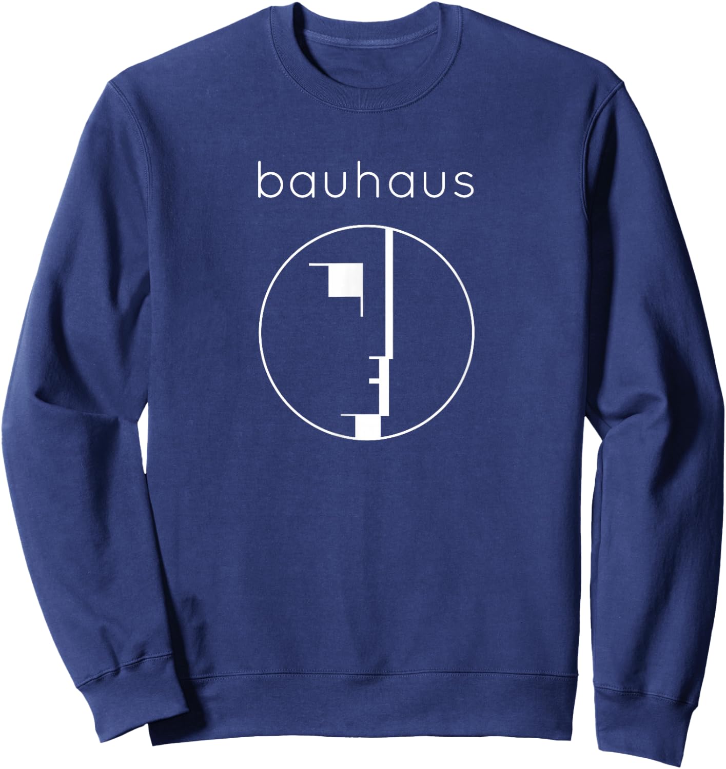 The bauhausART Logo - 100th Anniversary of The Design School Sweatshirt - Sweatshirt | Navy