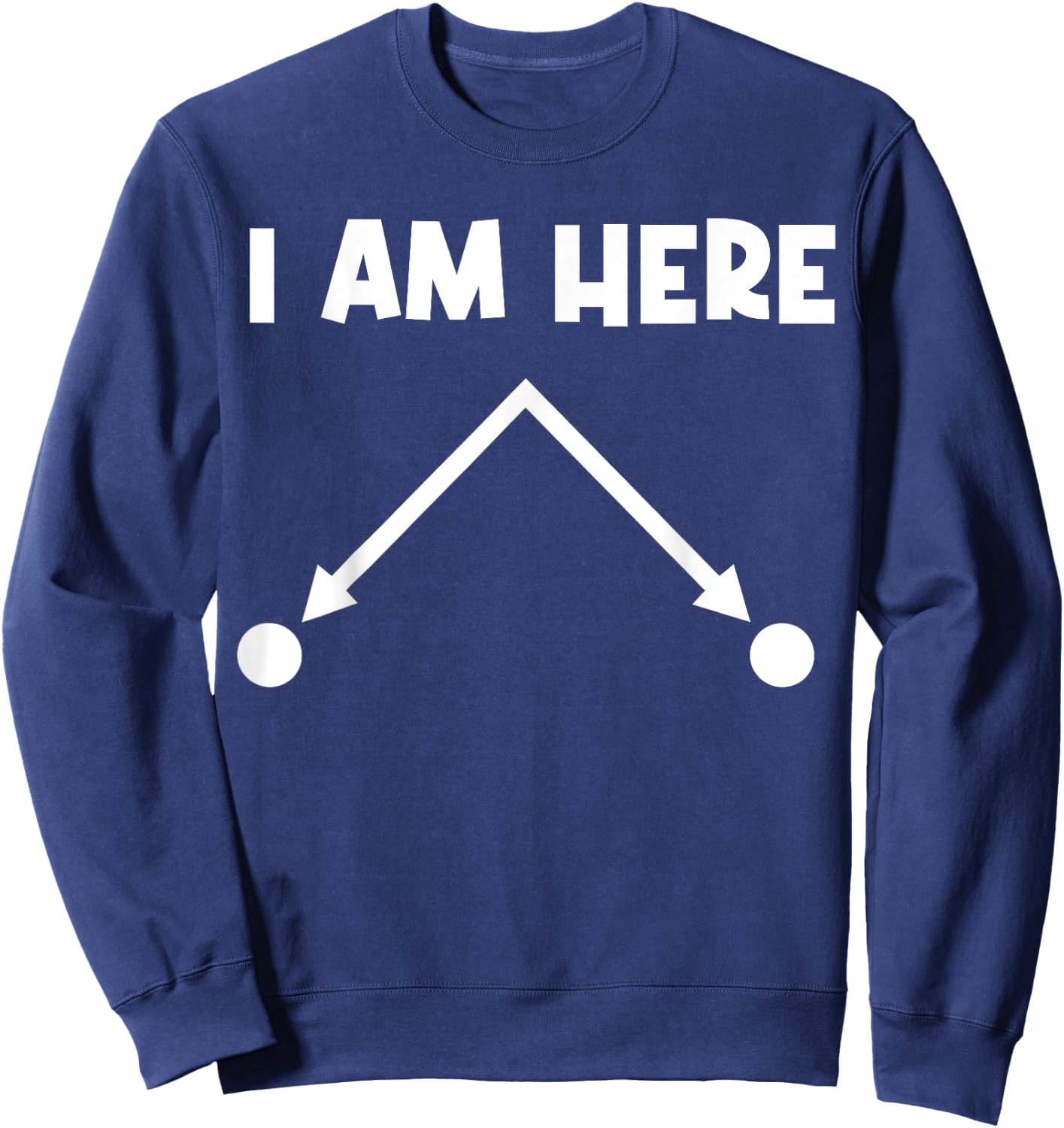 Quantum Physics - Quantum Mechanics - Quantum Computing Sweatshirt - Sweatshirt | Navy