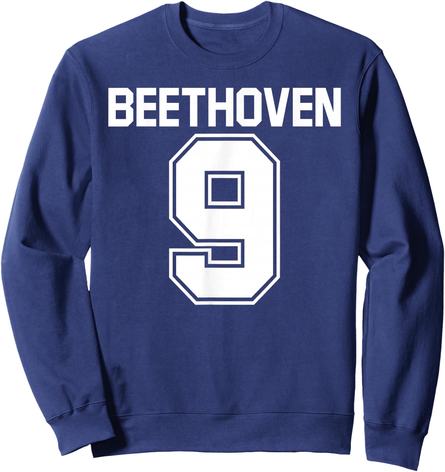 Beethoven 9th Symphony Composer Sweatshirt - Sweatshirt | Navy