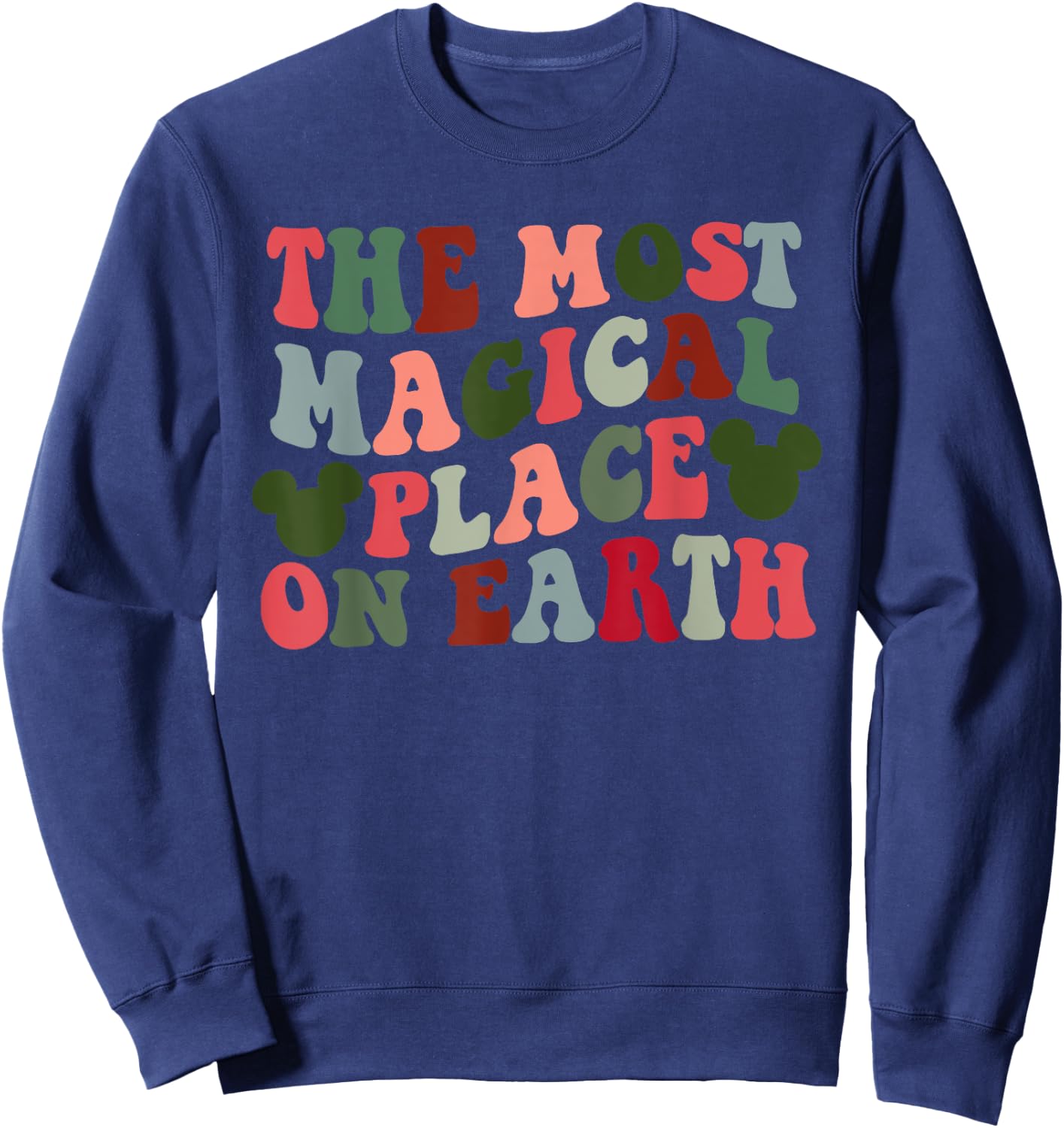 The Most Magical Place On Earth Sweatshirt - Sweatshirt | Navy