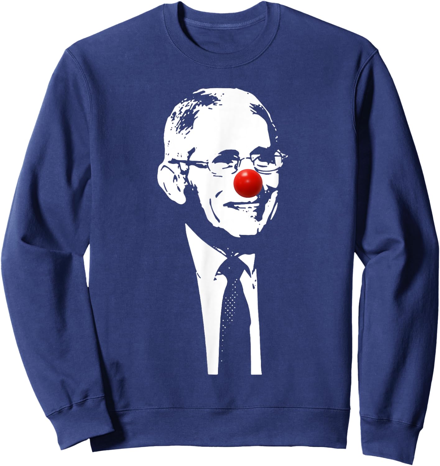 Fauci Clown Sweatshirt - Sweatshirt | Navy