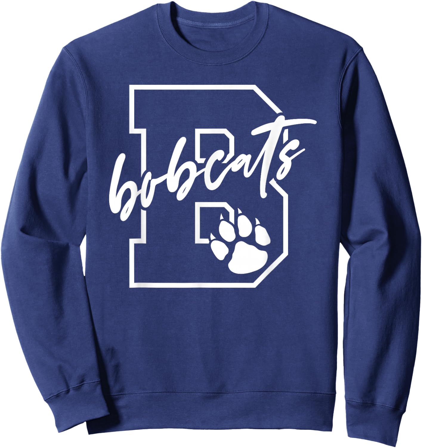 Bobcats Sweatshirt - Sweatshirt | Navy
