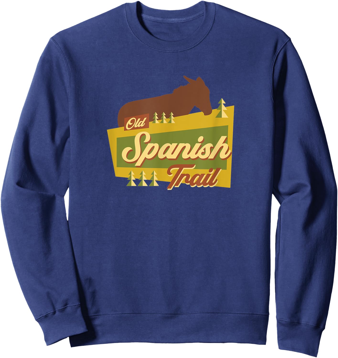 Old Spanish Trail Sweatshirt - Sweatshirt | Navy