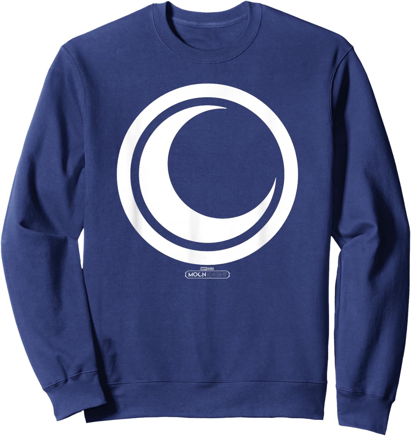 Marvel Moon Knight Crescent Moon Icon Light Sweatshirt - Sweatshirt | Navy