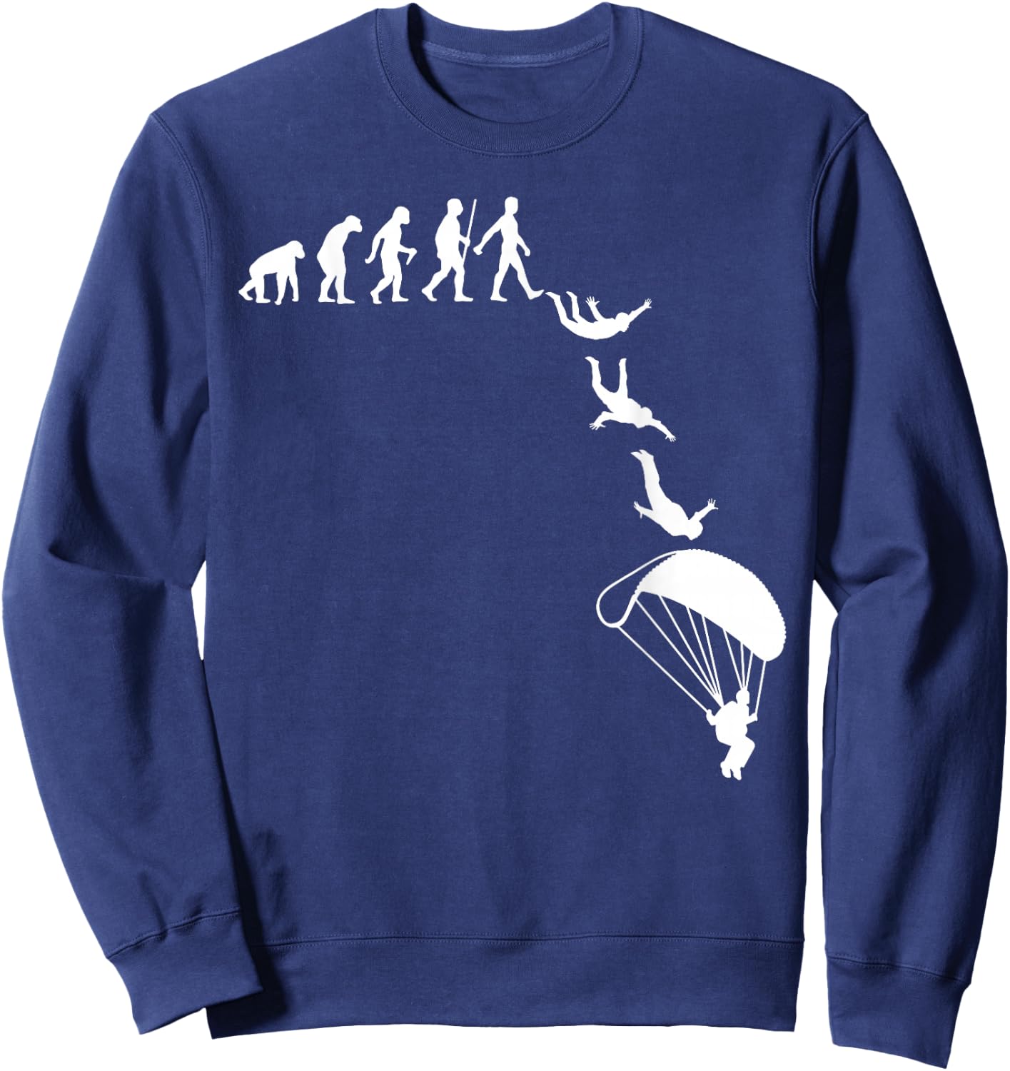 Cool Skydive Design Women Skydiver Skydiving Lovers Sweatshirt - Sweatshirt | Navy
