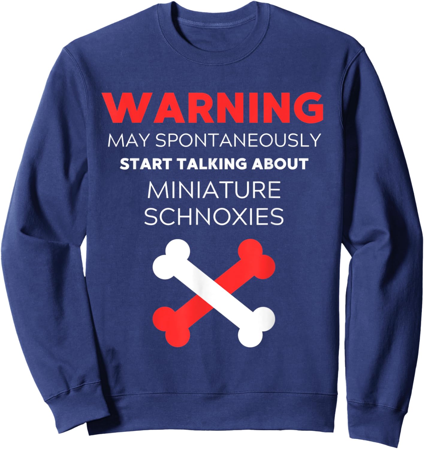 Miniature Schnoxie Sweatshirt - Sweatshirt | Navy
