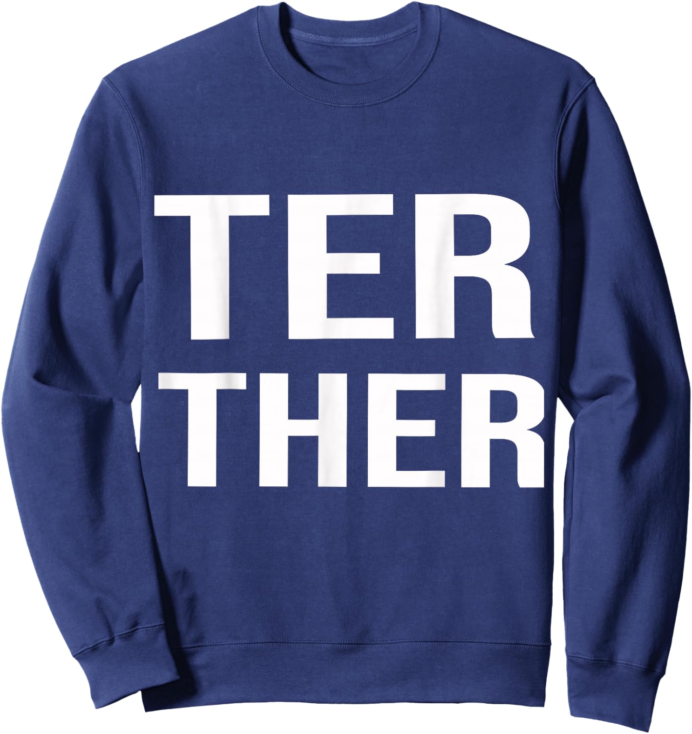 Matching Couples and Best Friends Better Together 2nd Part Sweatshirt - Sweatshirt | Navy