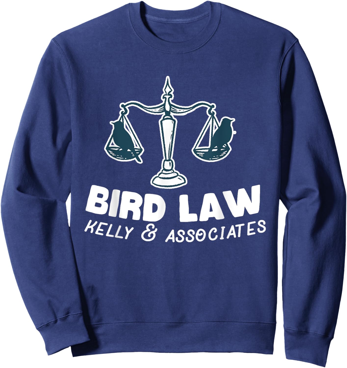 Funny Bird Law Sweatshirt - Sweatshirt | Navy