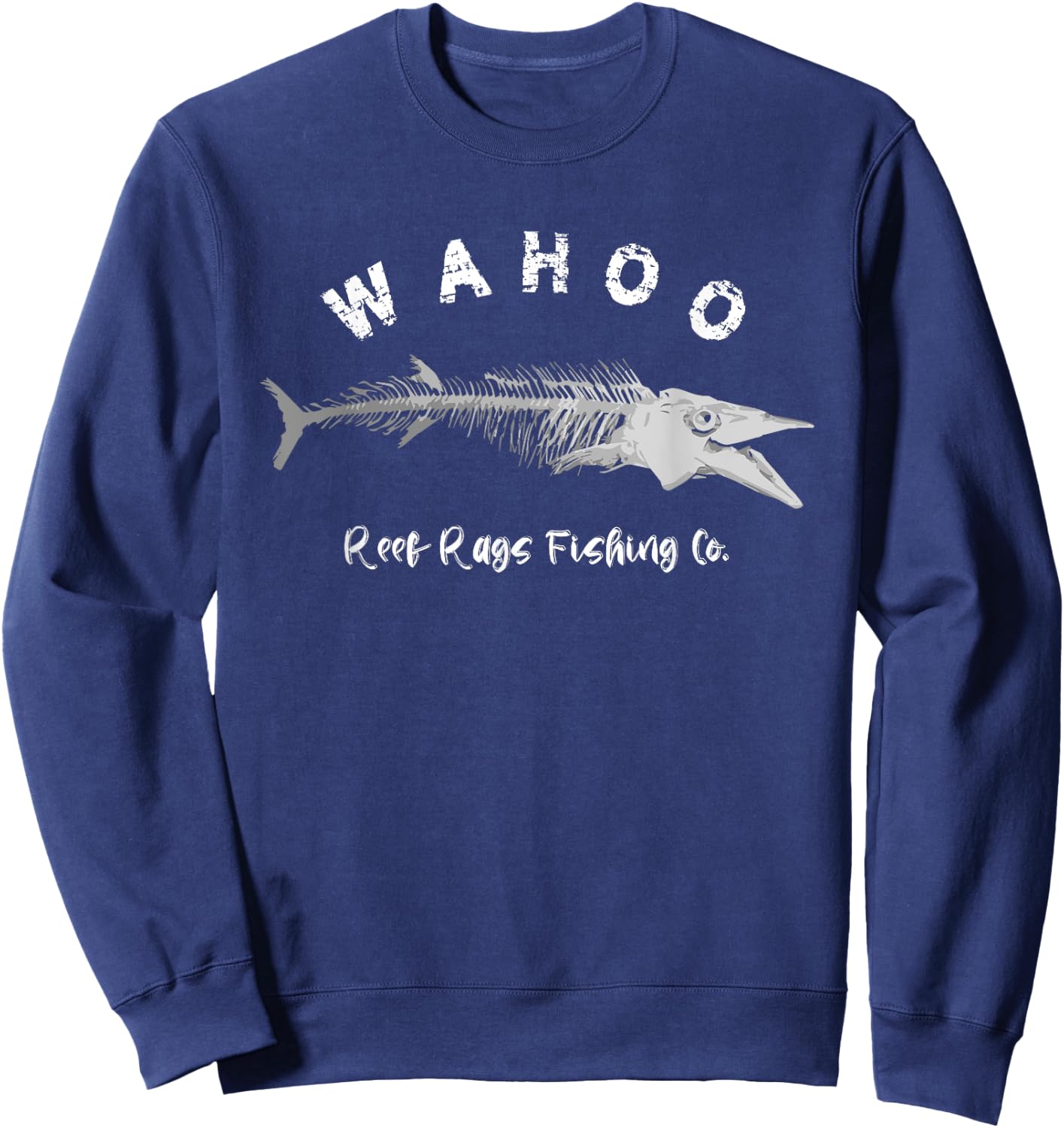Reef Rags Wahoo Fish Bones Sweatshirt - Sweatshirt | Navy