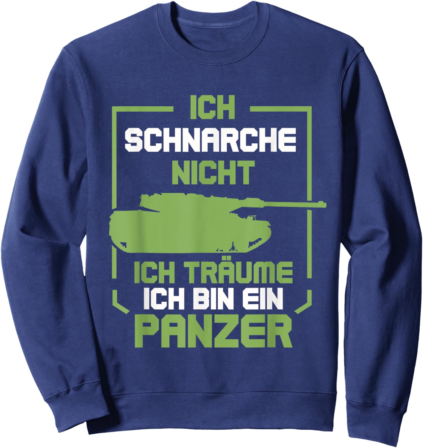 Tank Driver for Military German Army Tiger Tank WW2 Sweatshirt - Sweatshirt | Navy