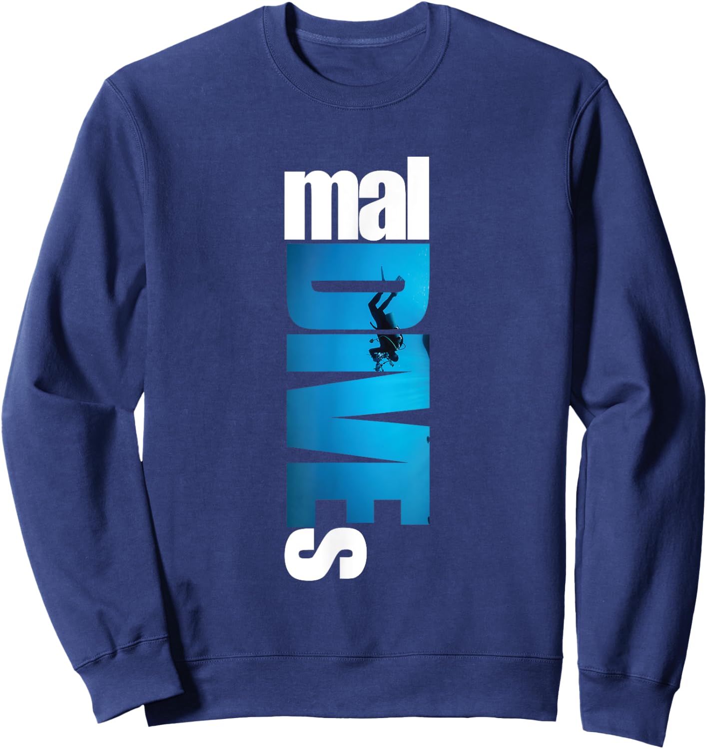 Maldives Maldives Diving Outfit Dive Sweatshirt - Sweatshirt | Navy