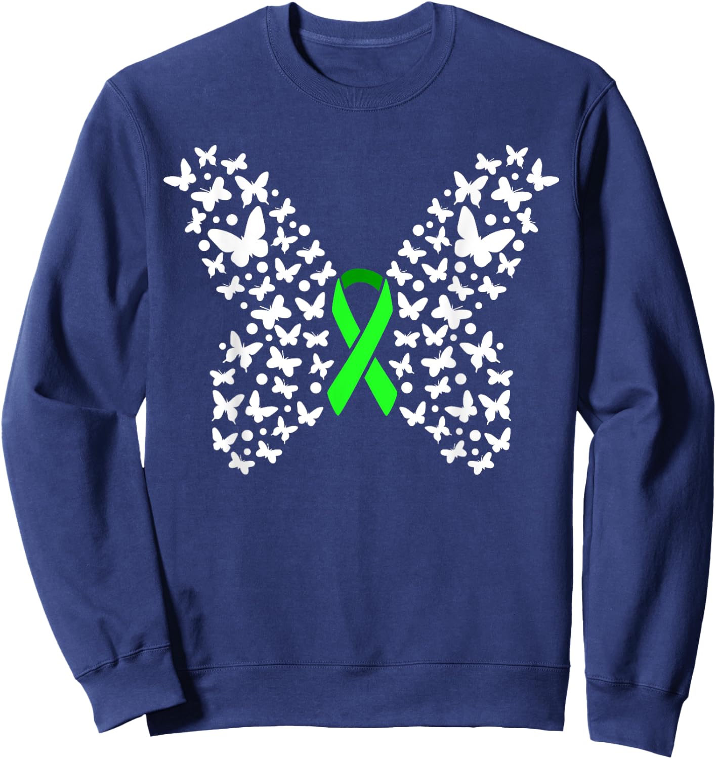 Non-Hodgkin Lymphoma Awareness Supporter Sweatshirt - Sweatshirt | Navy