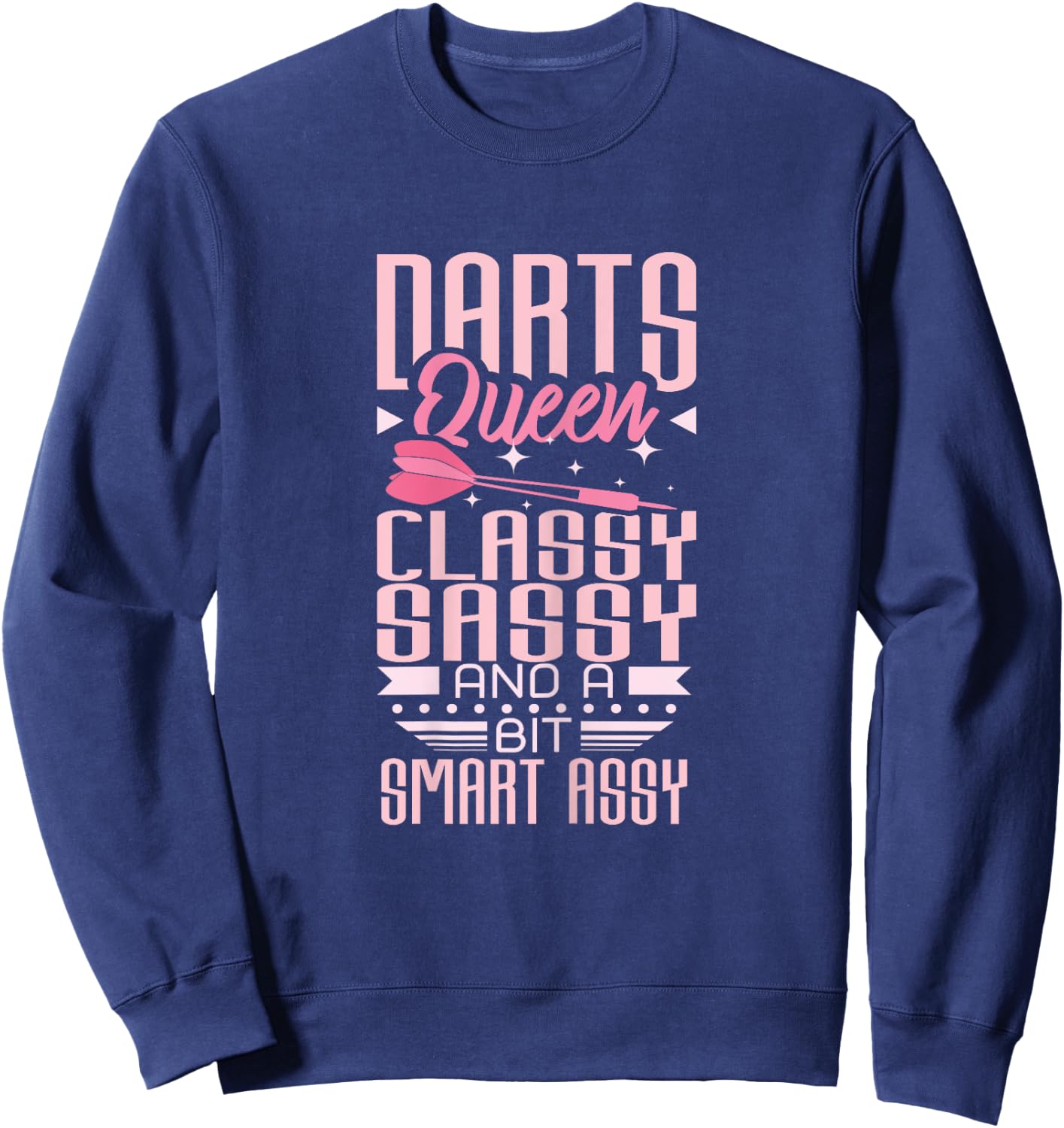 Dart player Darts Queen Sweatshirt - Sweatshirt | Navy