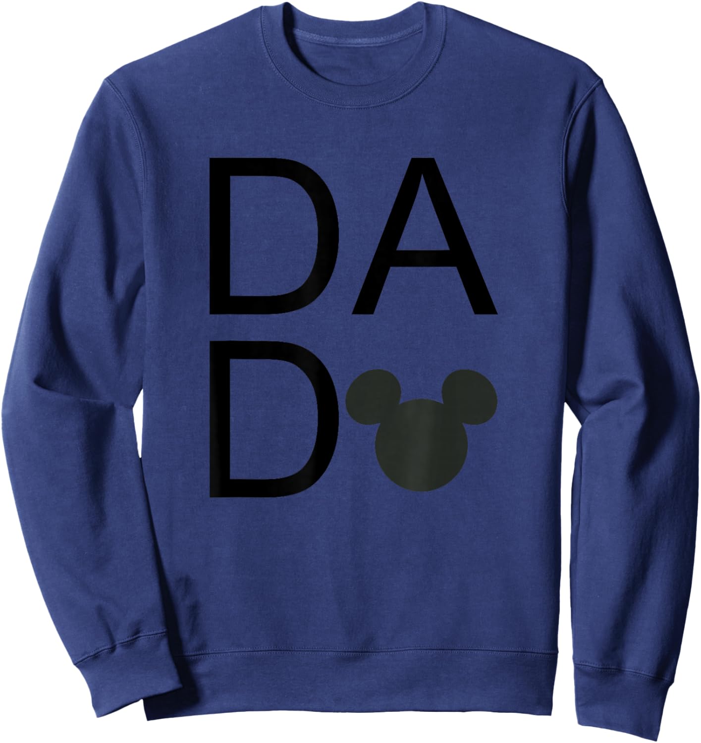 Disney Mickey and Friends Father's Day DADA Mickey Logo Sweatshirt - Sweatshirt | Navy