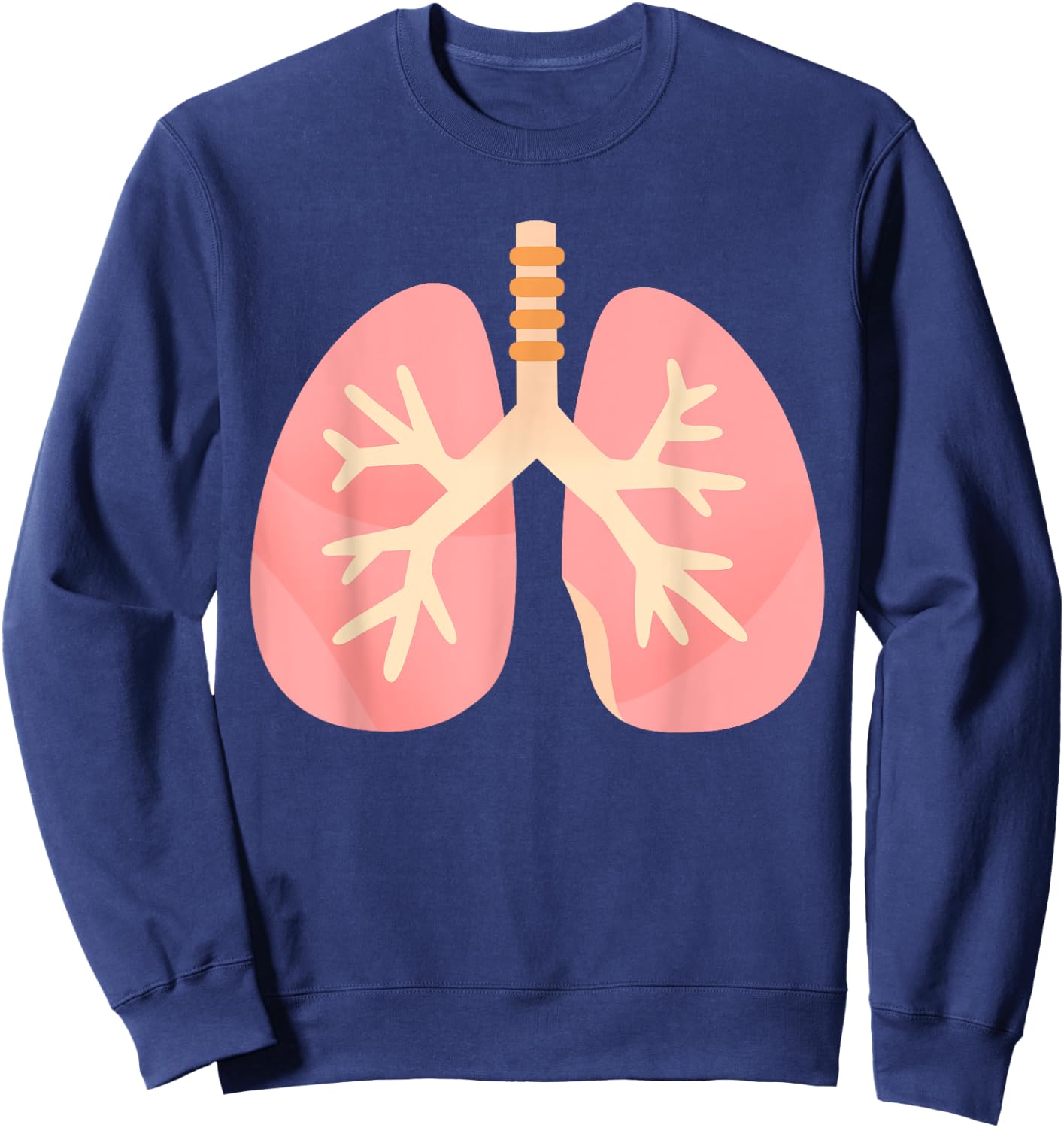 Lungs anatomical lungs Costume Sweatshirt - Sweatshirt | Navy
