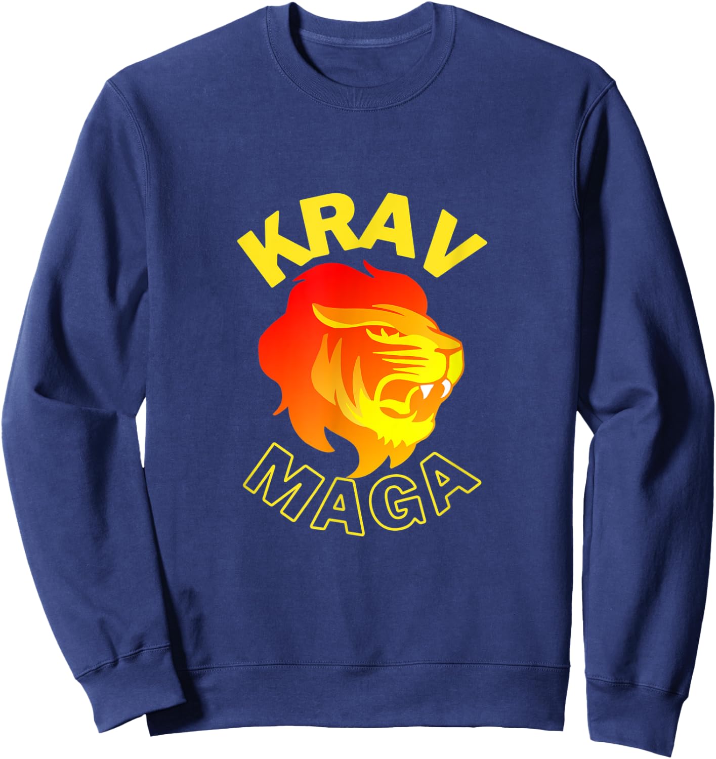KRAV MAGA - Lion Sweatshirt - Sweatshirt | Navy