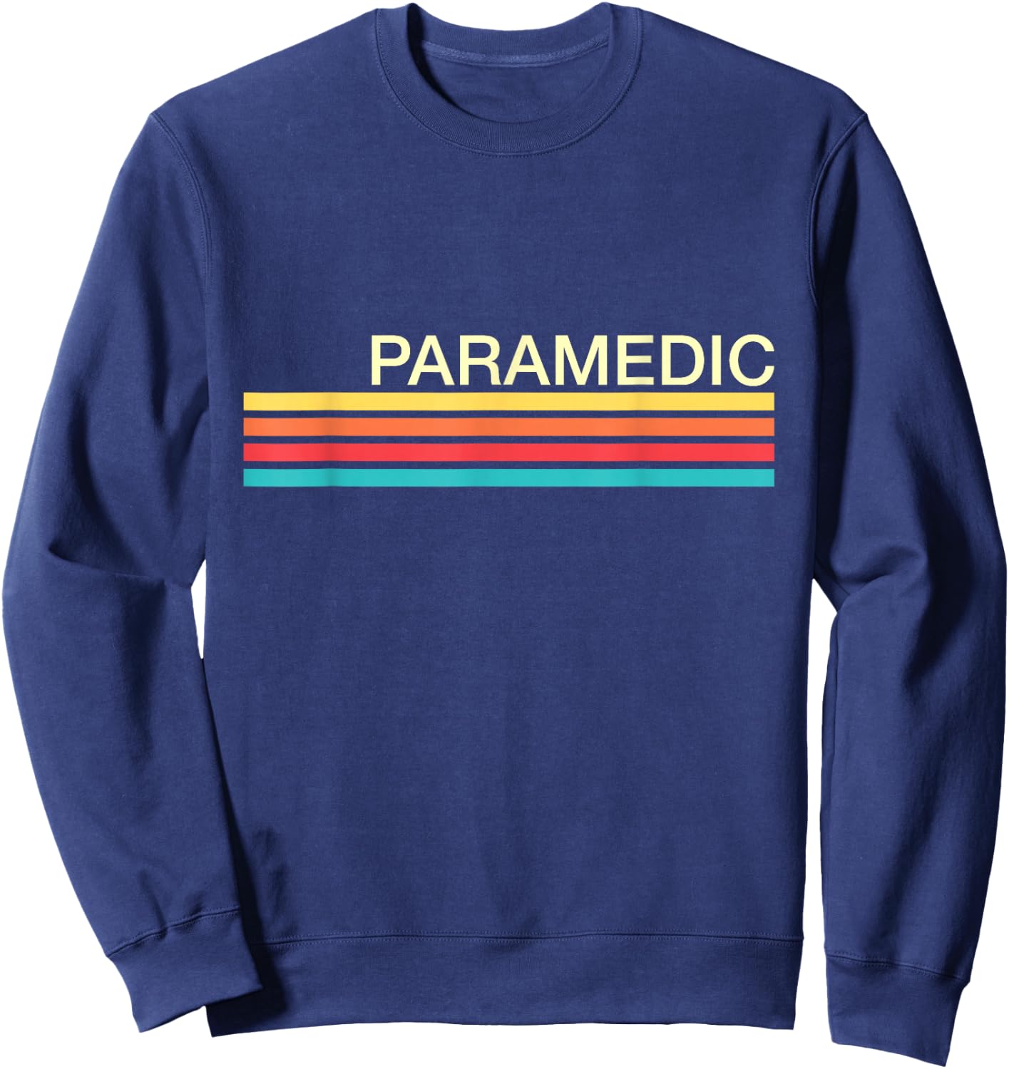 Paramedic - Colorful Sweatshirt - Sweatshirt | Navy