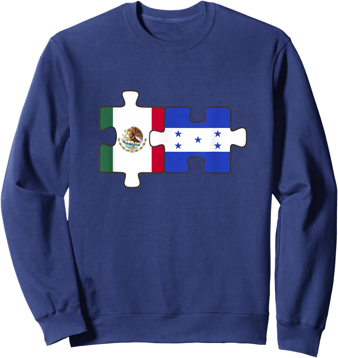 Mexican and Honduras roots Sweatshirt - Sweatshirt | Navy