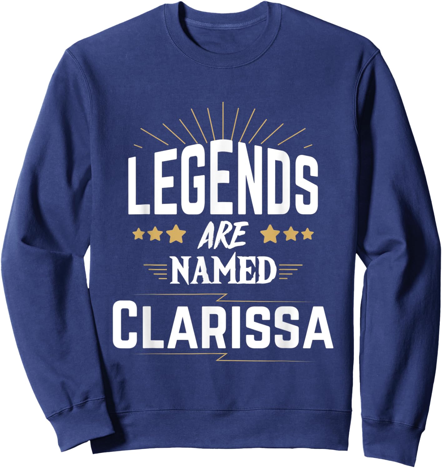 Legends Are Named Clarissa Sweatshirt - Sweatshirt | Navy