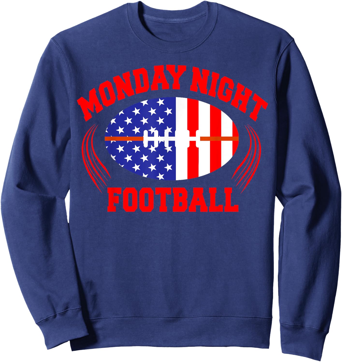 FOOTBALL MONDAY Men Children Boys Women Sports Game Fan Sweatshirt - Sweatshirt | Navy