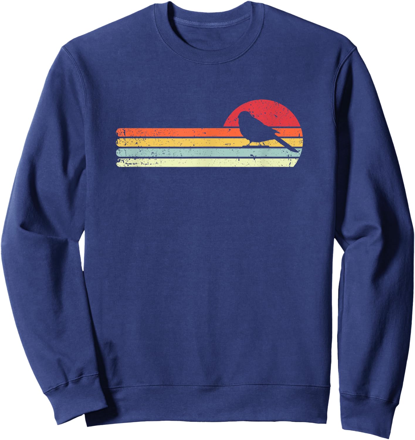 Bird Watching Shirt Men Women Retro Bird Watching Sweatshirt - Sweatshirt | Navy