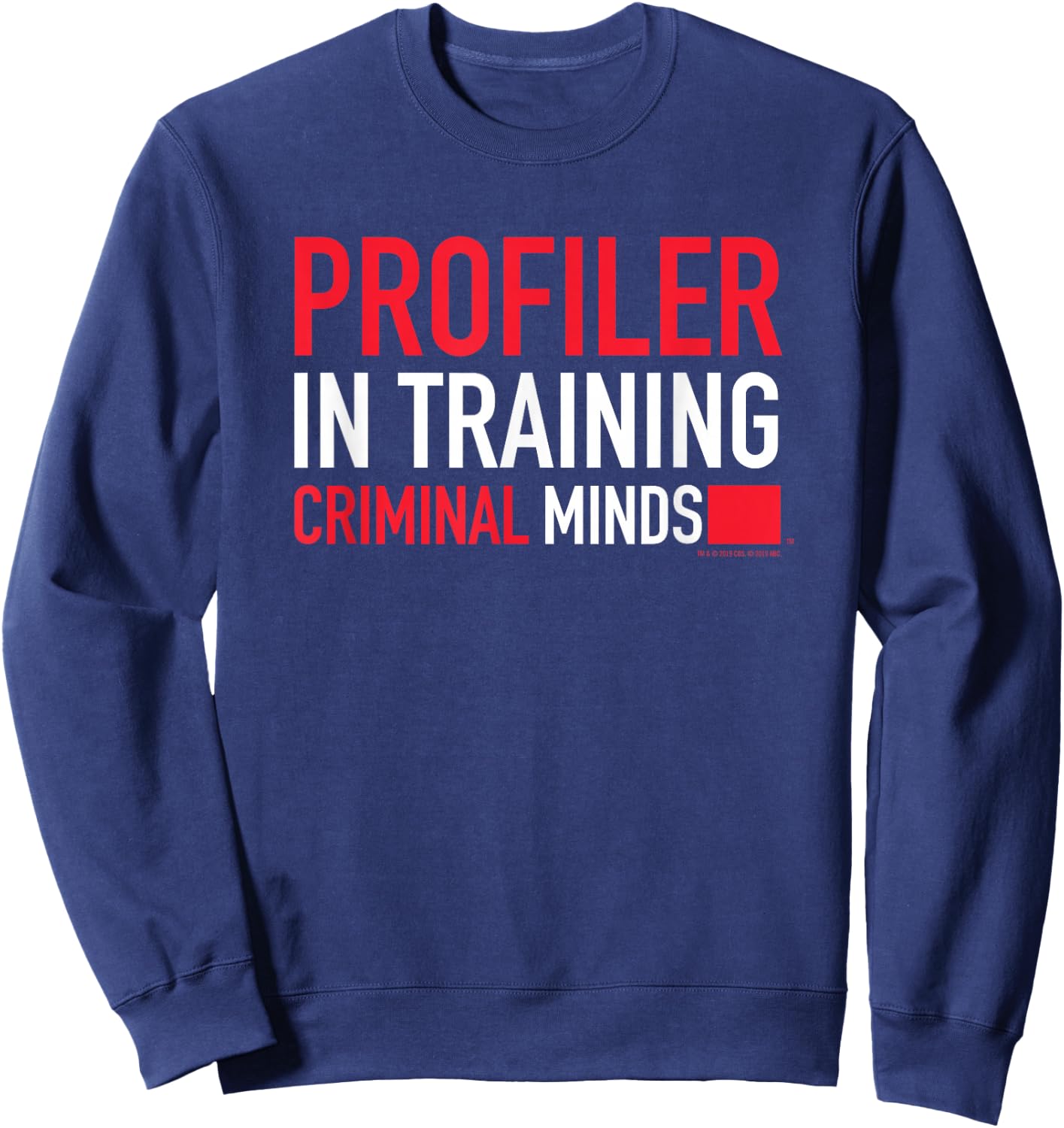 Criminal Minds Profiler in Training Sweatshirt - Sweatshirt | Navy