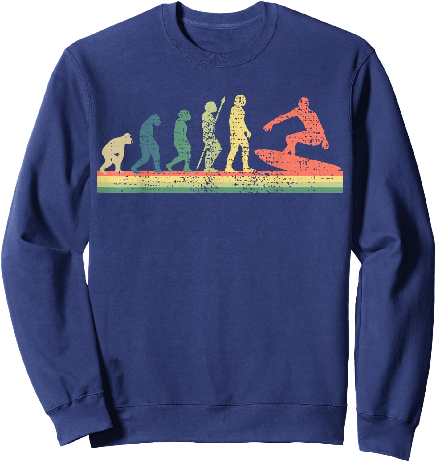 Surf Surfboard Surfers Gift Sweatshirt - Sweatshirt | Navy
