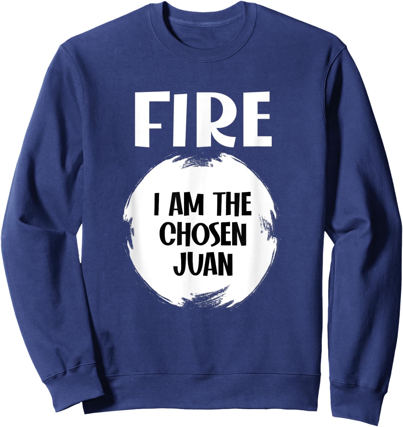 FIRE - Hot Packet Funny Taco Matching Halloween Costume Sweatshirt - Sweatshirt | Navy