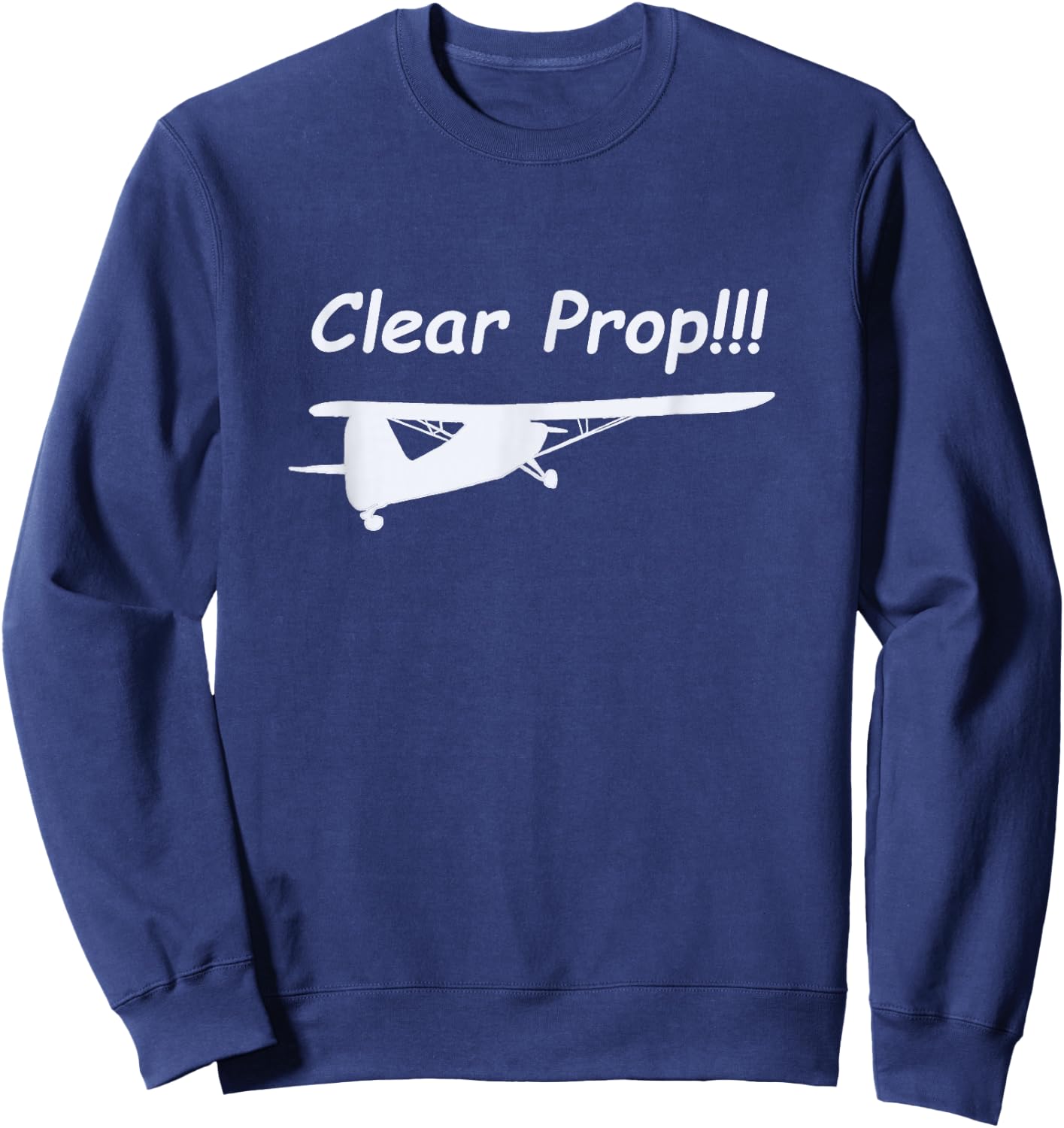 Clear Prop Sweatshirt - Sweatshirt | Navy