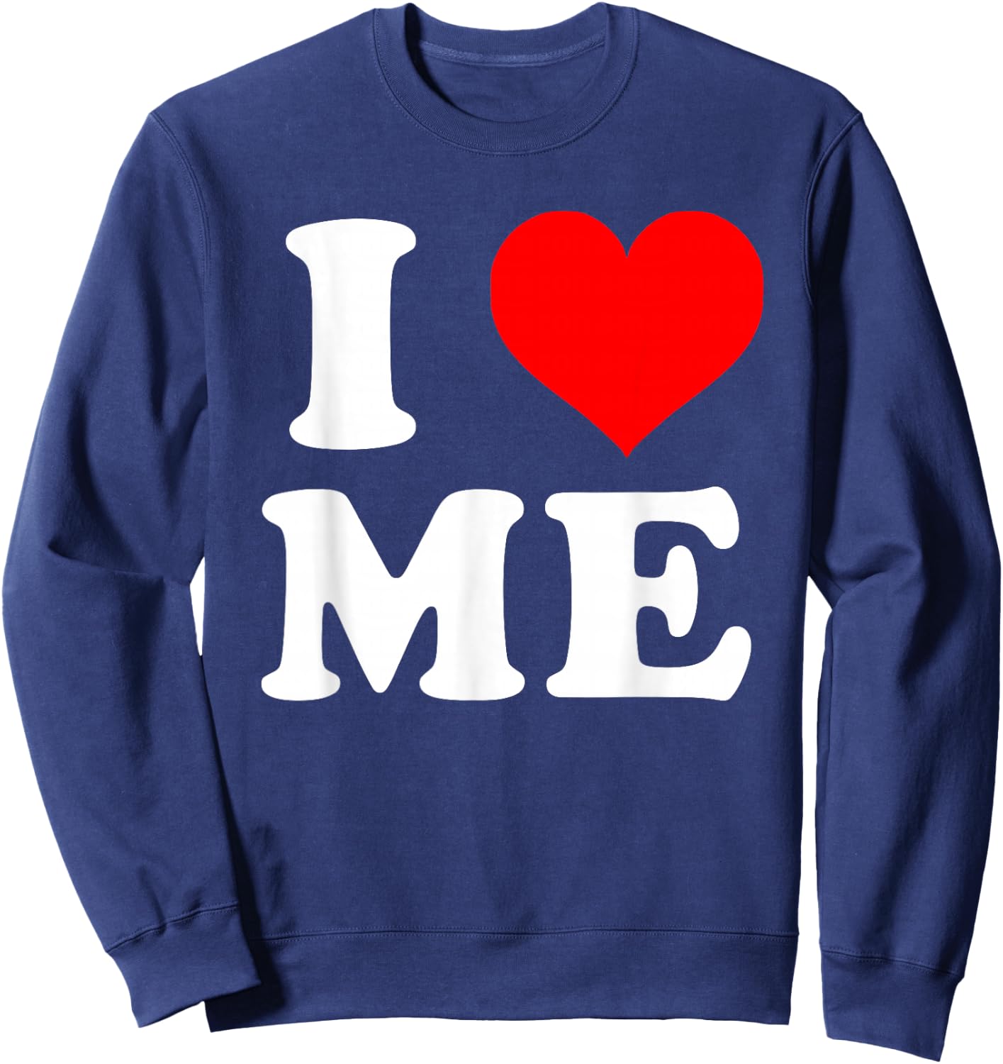 I Heart me Sweatshirt - Sweatshirt | Navy