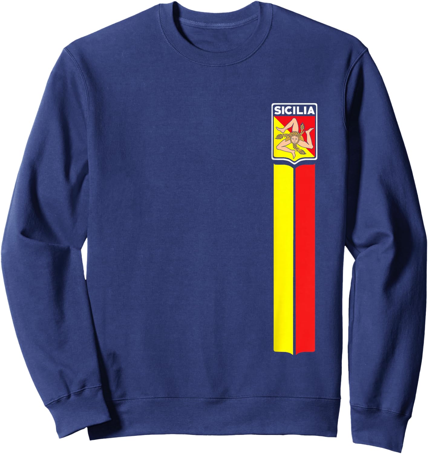 Sicilian Flag Sweatshirt - Sweatshirt | Navy