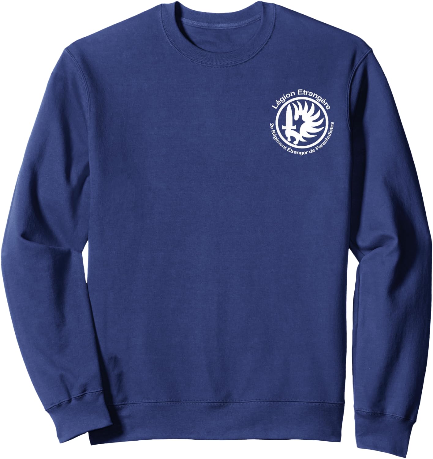 FFL French Foreign Legion Etrangere Airborne Sweatshirt - Sweatshirt | Navy