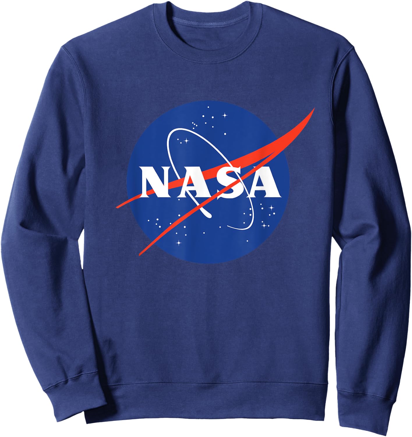 NASA NASA Logo T space fans astronaut Gift Sweatshirt - Sweatshirt | Navy