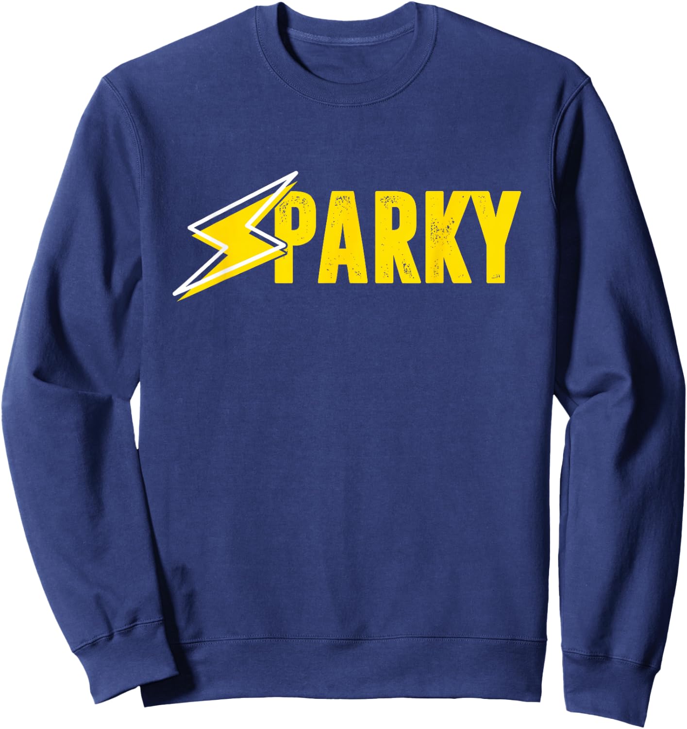 Sparky | Electricity Lineworker | Electrician Sweatshirt - Sweatshirt | Navy
