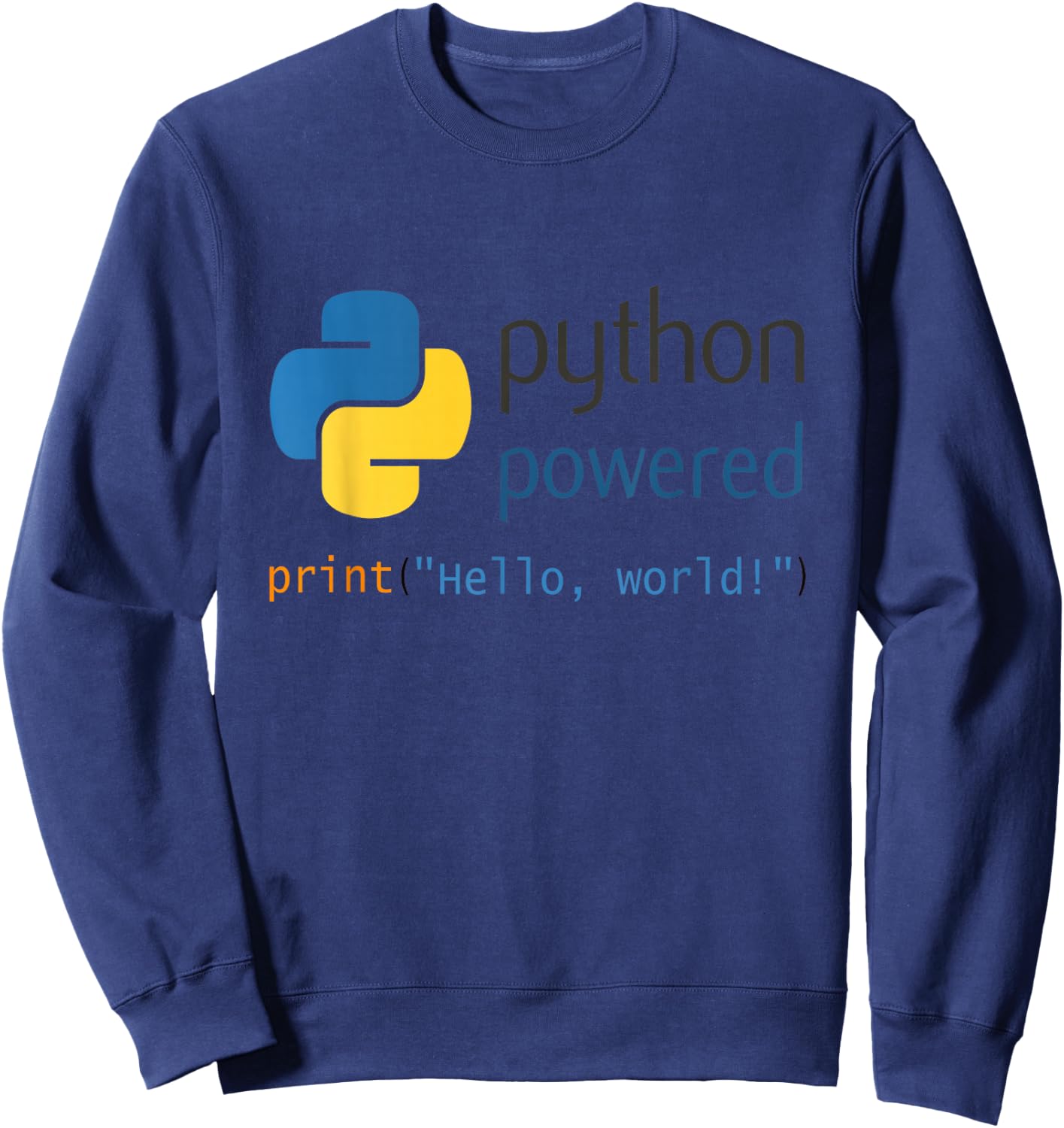 Python Programmer Computer Developers Sweatshirt - Sweatshirt | Navy
