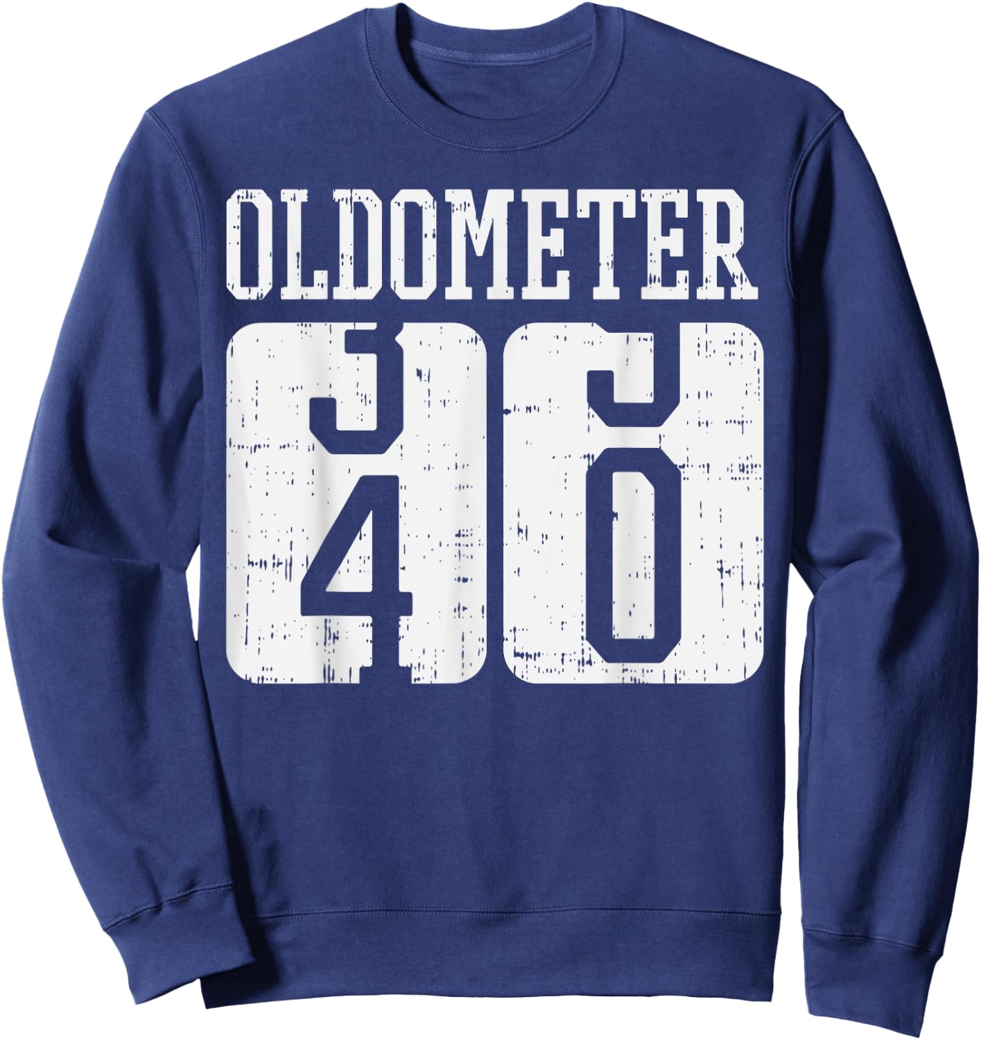 Oldometer 39 40 Funny Happy 40th Birthday Gift Men Women Sweatshirt - Sweatshirt | Navy