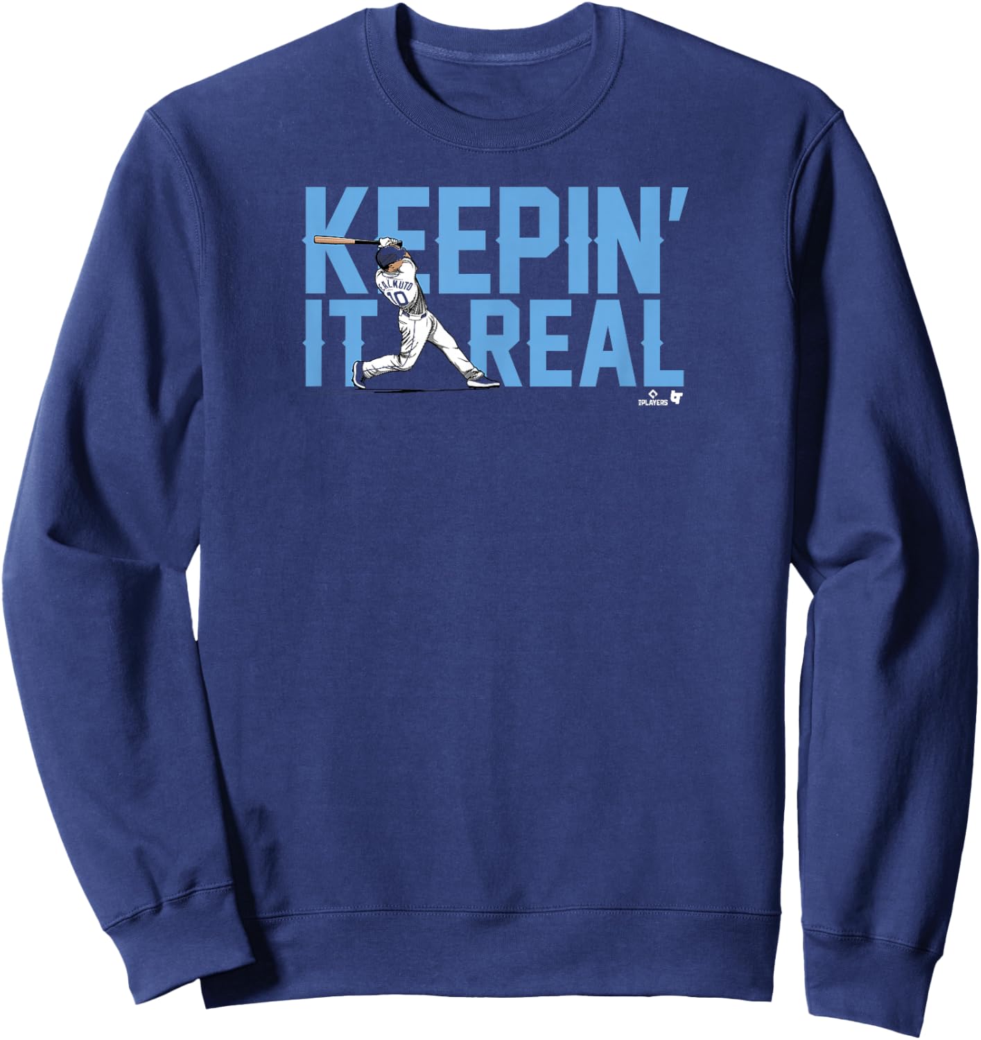 Officially Licensed J.T. Realmuto - Keepin' It Real Sweatshirt - Sweatshirt | Navy