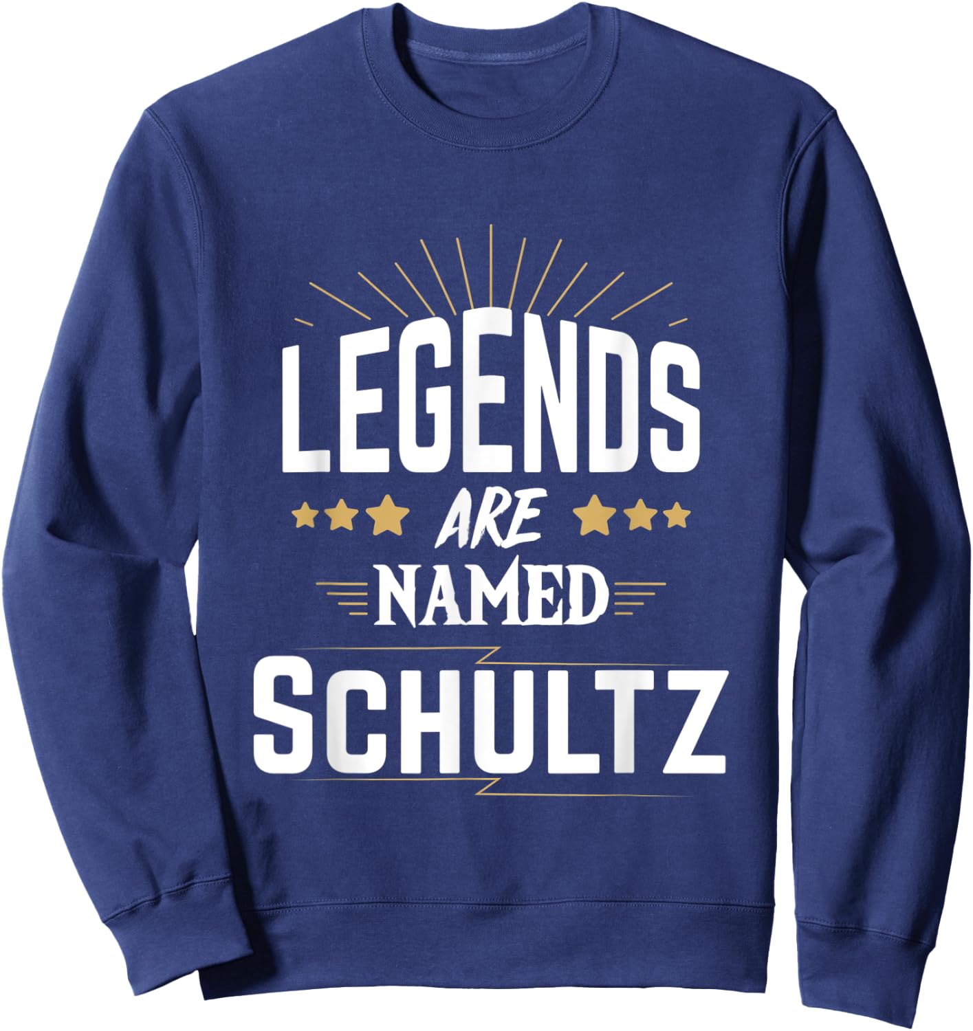 Legends Are Named Schultz Sweatshirt - Sweatshirt | Navy