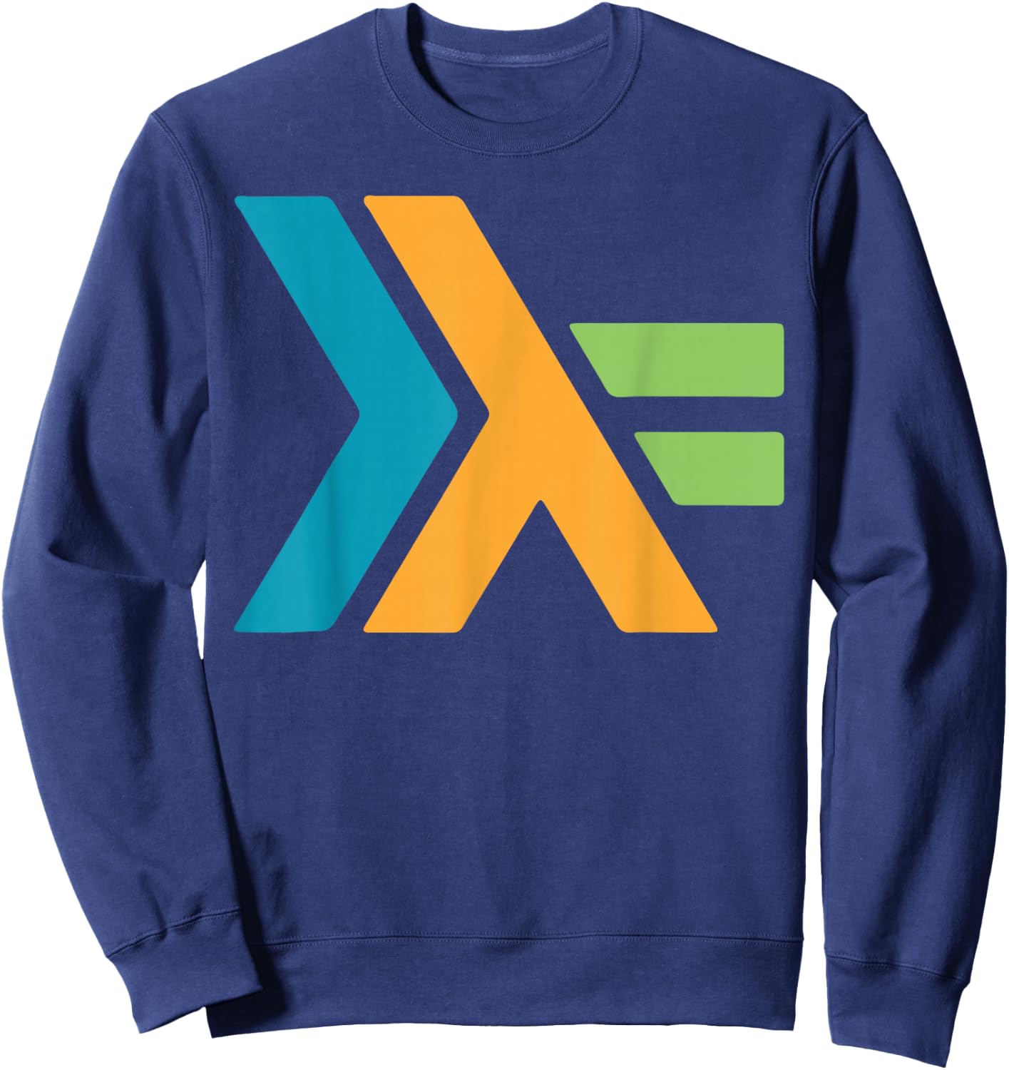 Cool Haskell Logo t shirt Programming Coding Debugging Sweatshirt - Sweatshirt | Navy